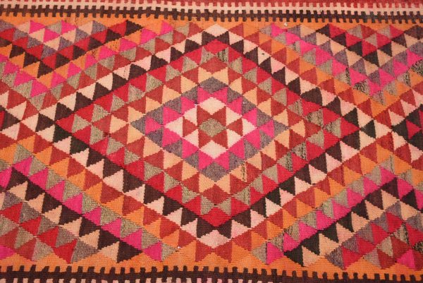 3 ft. x 10.2 ft. Vintage Kilim Rug TR51082 Image 5