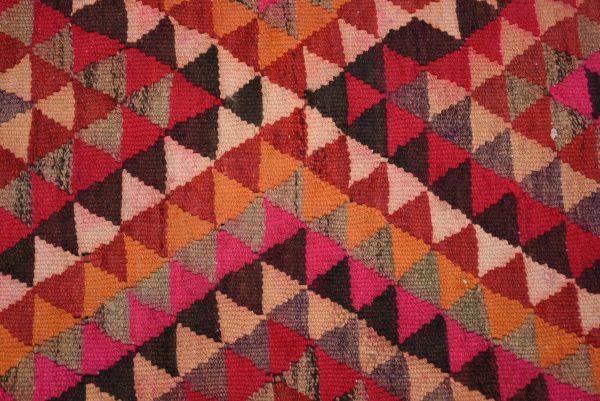 3 ft. x 10.2 ft. Vintage Kilim Rug TR51082 Image 6