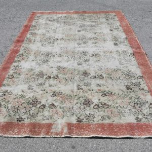 6.1 ft. x 8.9 ft. Vintage Turkish Rug TR67755 Image 1