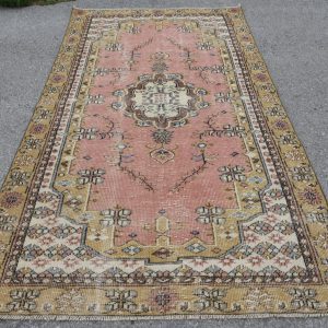 4.6 ft. x 8.7 ft. Vintage Turkish Rug TR68115 Image 1