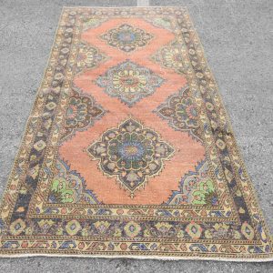 4.5 ft. x 9.7 ft. Vintage Turkish Rug TR71045 Image 1