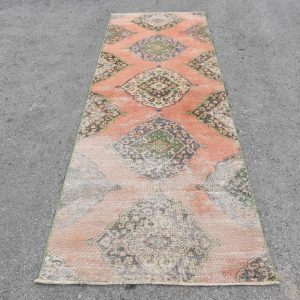 3.4 ft. x 10.5 ft. Vintage Turkish Rug TR71095 Image 1