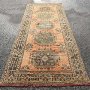 4.4 ft. x 11 ft. Vintage Turkish Rug TR71385 Image 1