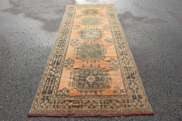 4.4 ft. x 11 ft. Vintage Turkish Rug TR71385 Image 1