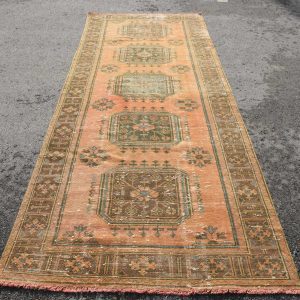 4.4 ft. x 11.2 ft. Vintage Turkish Rug TR71405 Image 1