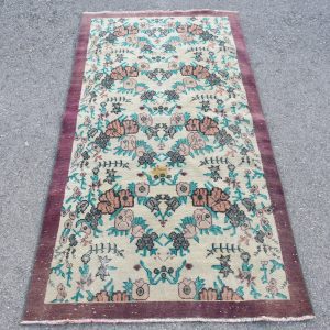 3.4 ft. x 6.5 ft. Vintage Turkish Rug TR71485 Image 1