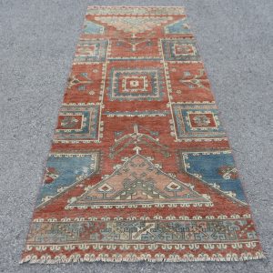3.2 ft. x 8.6 ft. Vintage Turkish Rug TR71965 Image 1