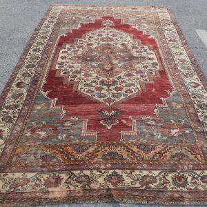 5.9 ft. x 10 ft. Vintage Turkish Rug TR71985 Image 1