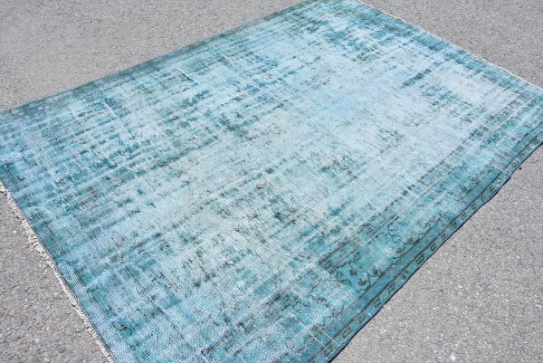 5.7 ft. x 8.3 ft. Vintage Overdyed Rug TR23043 Image 2