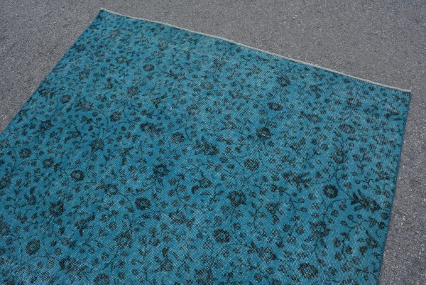 5.2 ft. x 8.5 ft. Vintage Overdyed Rug TR23063 Image 6