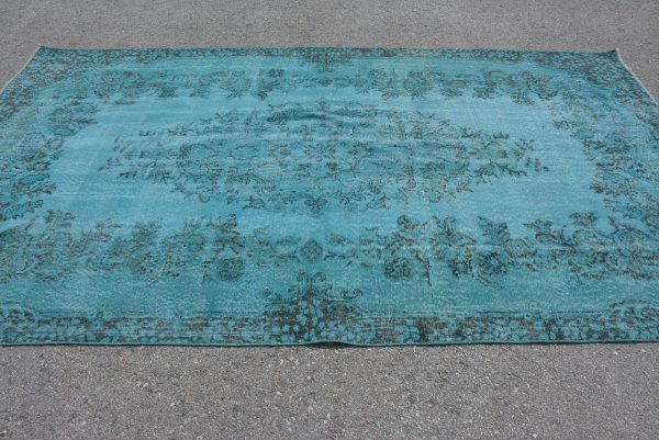 5.7 ft. x 10.2 ft. Vintage Overdyed Rug TR23073 Image 3