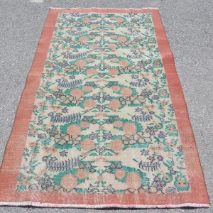 3.7 ft. x 6.5 ft. Vintage Turkish Rug TR77035 Image 1