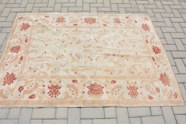 4.2 ft. x 6 ft. Vintage Turkish Rug TR77405 Image 3