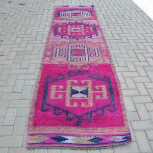 3 ft. x 11.2 ft. Vintage Turkish Rug TR77685 Image 1