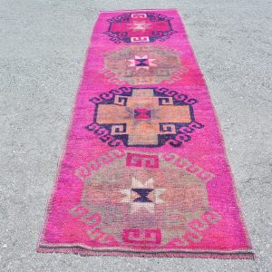 3.3 ft. x 10.4 ft. Vintage Turkish Rug TR77955 Image 1