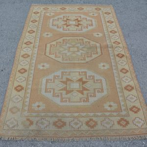 4 ft. x 6.4 ft. Vintage Turkish Rug TR83535 Image 1