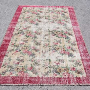 4.9 ft. x 8 ft. Vintage Turkish Rug TR89675 Image 1