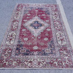 4.4 ft. x 7.5 ft. Vintage Turkish Rug TR89775 Image 1