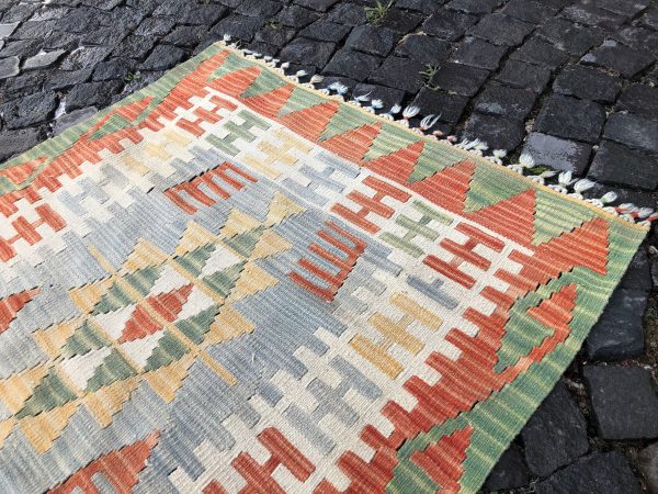 3.3 ft. x 5.4 ft. Vintage Kilim Rug TR52962 Image 6