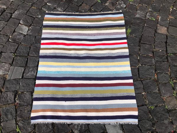 2.6 ft. x 3.3 ft. Vintage Kilim Rug TR53022 Image 4