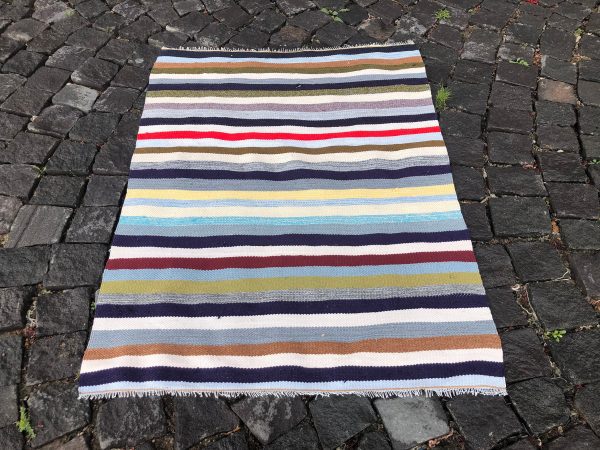 2.6 ft. x 3.3 ft. Vintage Kilim Rug TR53022 Image 5