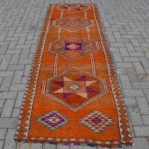 3.1 ft. x 9 ft. Vintage Turkish Rug TR10966 Image 1