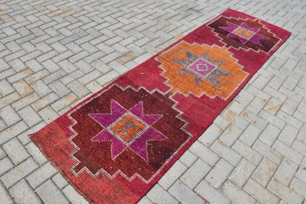 2.6 ft. x 9.3 ft. Vintage Turkish Rug TR11176 Image 2