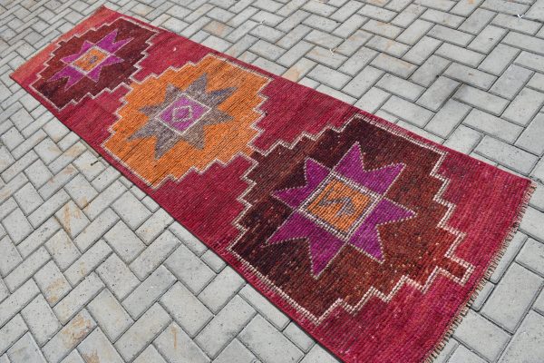 2.6 ft. x 9.3 ft. Vintage Turkish Rug TR11176 Image 4
