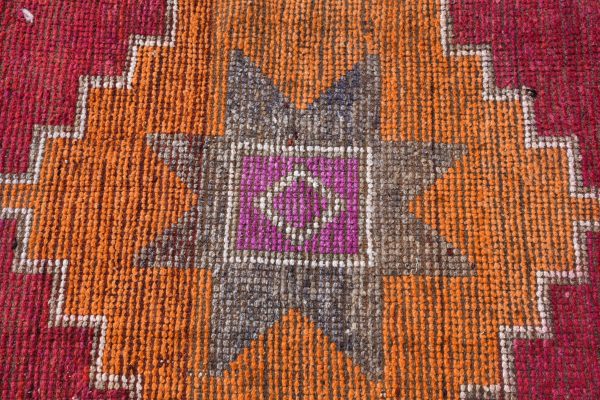 2.6 ft. x 9.3 ft. Vintage Turkish Rug TR11176 Image 5