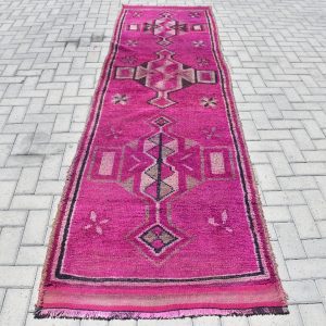 3.1 ft. x 11.2 ft. Vintage Turkish Rug TR12336 Image 1