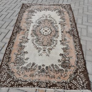 3.7 ft. x 6.6 ft. Vintage Turkish Rug TR13446 Image 1