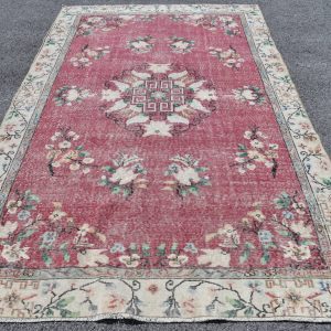 5.8 ft. x 9.8 ft. Vintage Turkish Rug TR14246 Image 1