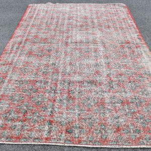 6.4 ft. x 9.4 ft. Vintage Turkish Rug TR14356 Image 1