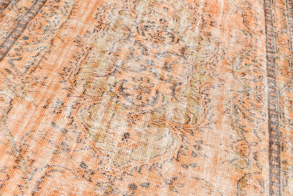 5.4 ft. x 9.4 ft. Vintage Overdyed Rug TR24643 Image 5