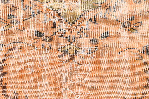 5.4 ft. x 9.4 ft. Vintage Overdyed Rug TR24643 Image 6
