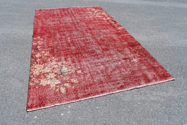 6.1 ft. x 10.3 ft. Vintage Overdyed Rug TR24883 Image 2