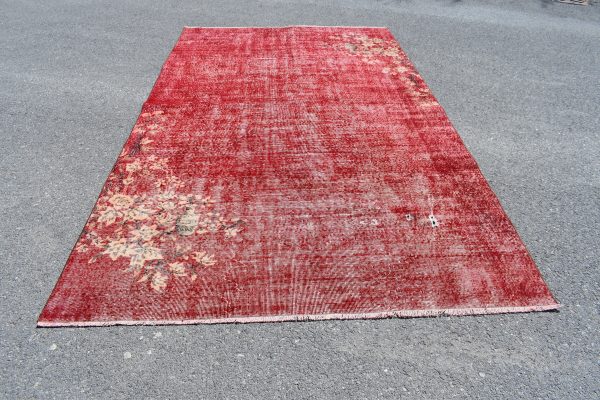 6.1 ft. x 10.3 ft. Vintage Overdyed Rug TR24883 Image 1