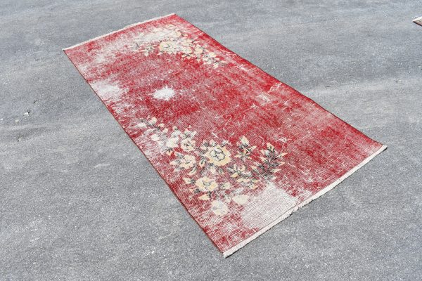 3 ft. x 6.8 ft. Vintage Overdyed Rug TR24893 Image 2