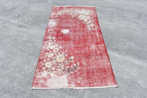 3 ft. x 6.8 ft. Vintage Overdyed Rug TR24893 Image 1