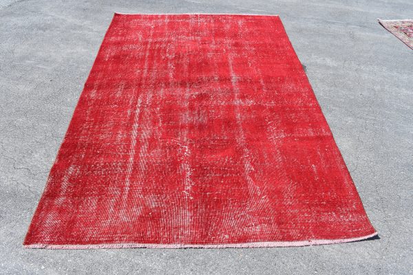 5.1 ft. x 7.4 ft. Vintage Overdyed Rug TR24903 Image 1