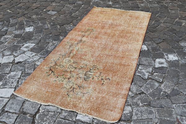 3.4 ft. x 7.7 ft. Vintage Overdyed Rug TR24923 Image 2