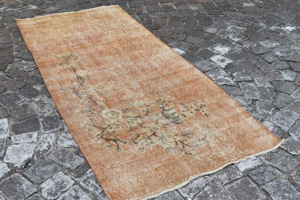 3.4 ft. x 7.7 ft. Vintage Overdyed Rug TR24923 Image 3