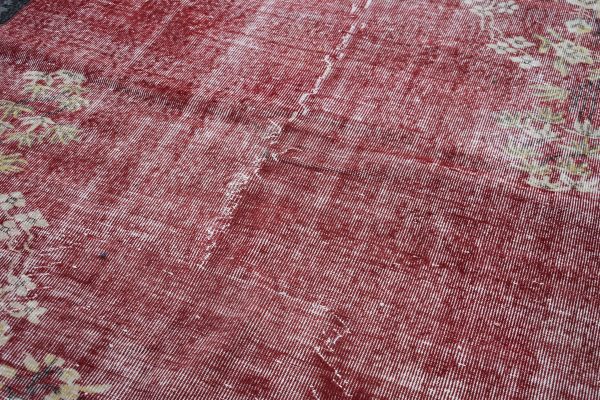 5.2 ft. x 8.6 ft. Vintage Overdyed Rug TR24973 Image 4