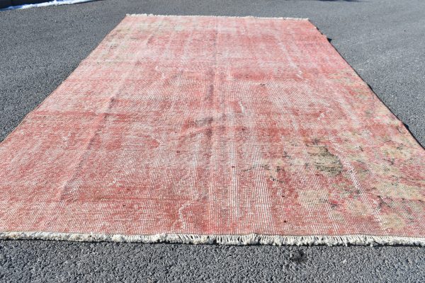 4.9 ft. x 9.3 ft. Vintage Overdyed Rug TR25073 Image 4