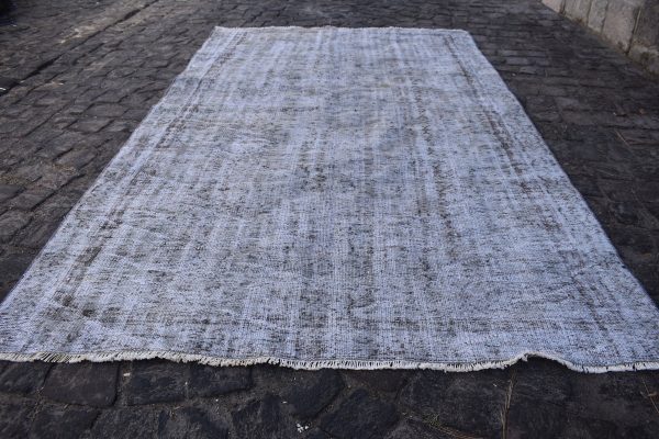 5.3 ft. x 9 ft. Vintage Overdyed Rug TR25153 Image 4