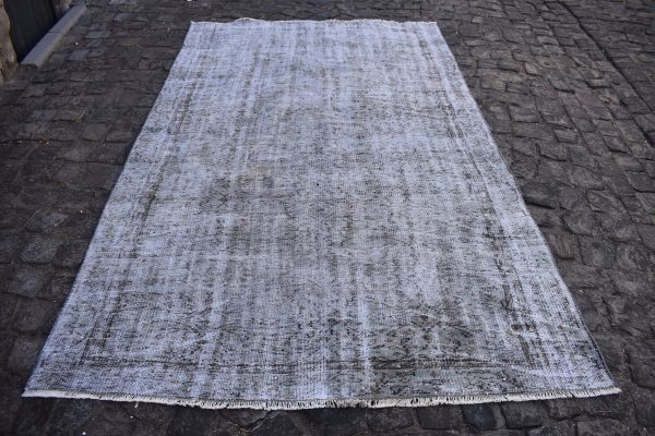 5.3 ft. x 9 ft. Vintage Overdyed Rug TR25153 Image 1