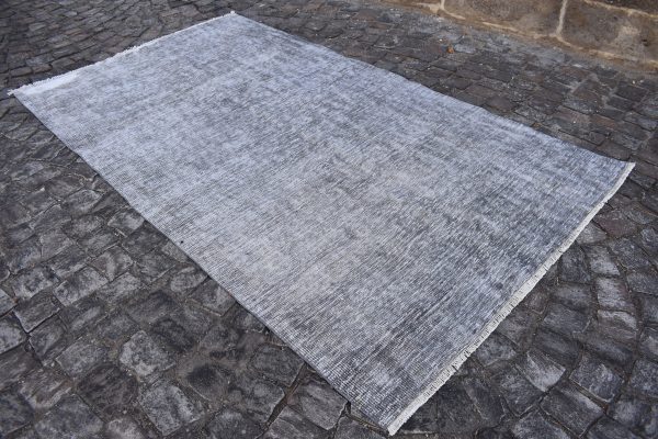 5.2 ft. x 9.1 ft. Vintage Overdyed Rug TR25203 Image 3