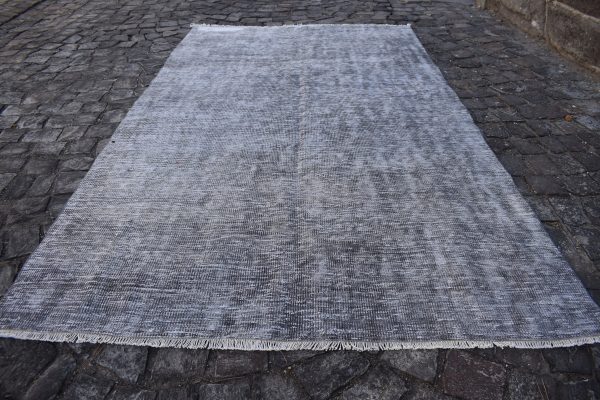 5.2 ft. x 9.1 ft. Vintage Overdyed Rug TR25203 Image 4