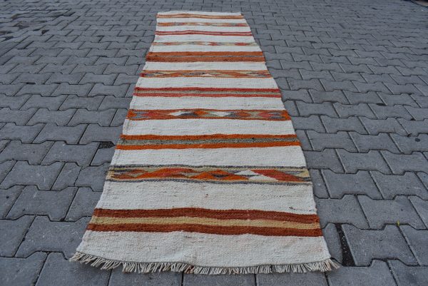 2.6 ft. x 9.3 ft. Vintage Kilim Rug TR54812 Image 4