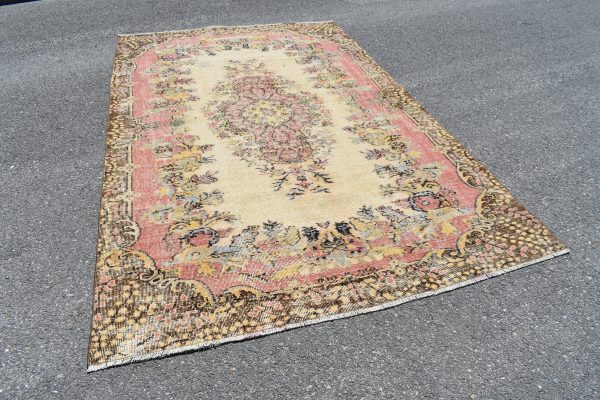 6.1 ft. x 9.9 ft. Vintage Turkish Rug TR22136 Image 2